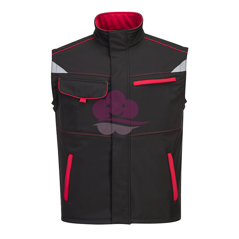 Softshel body warmer