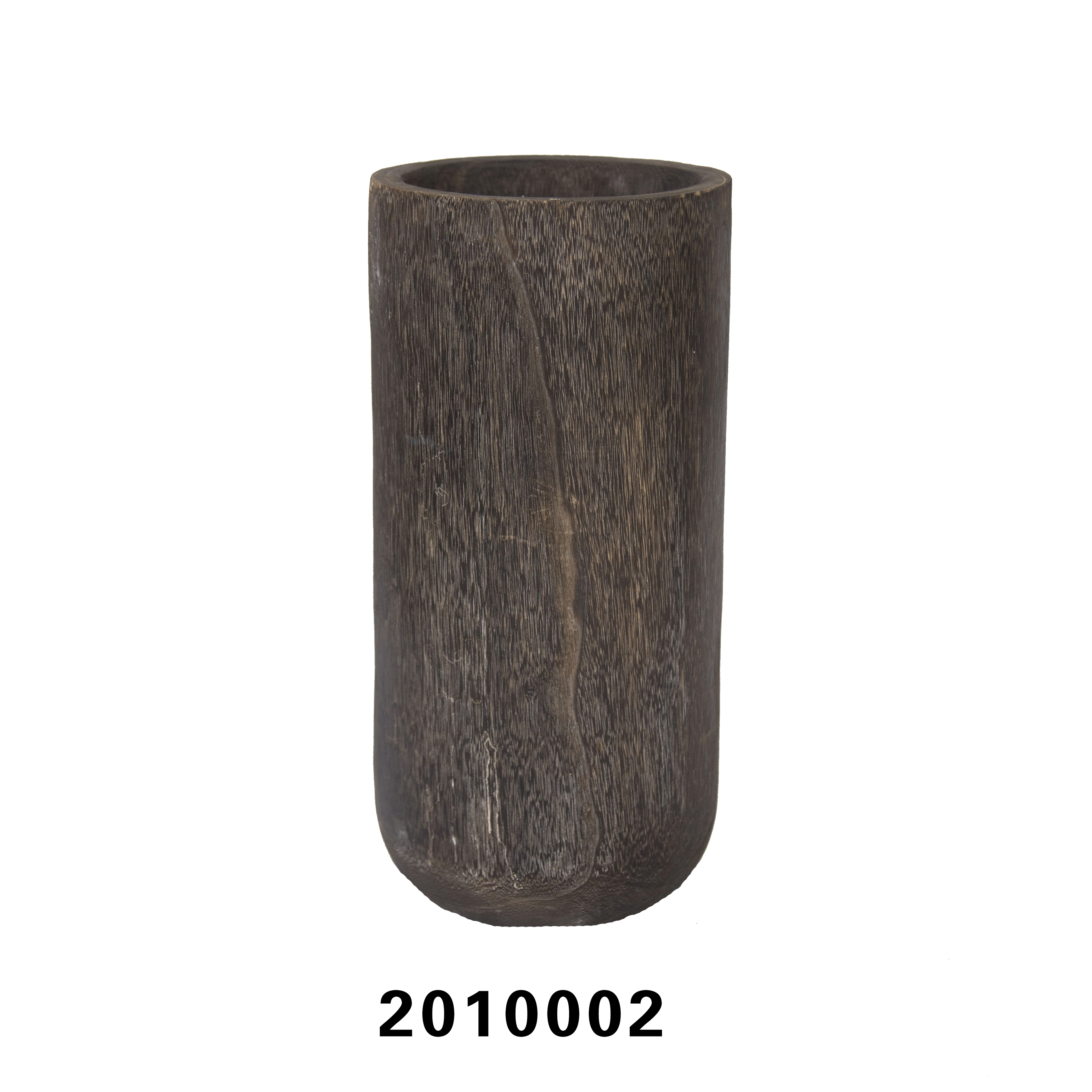 paulownia wood vase