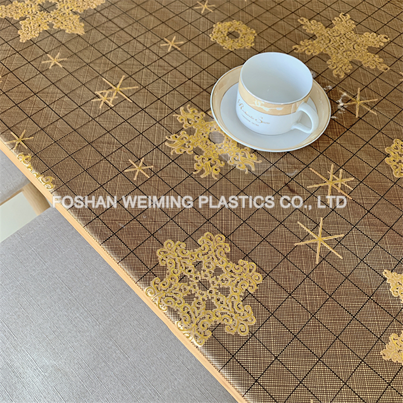 PVC Laser Printed Table Cover