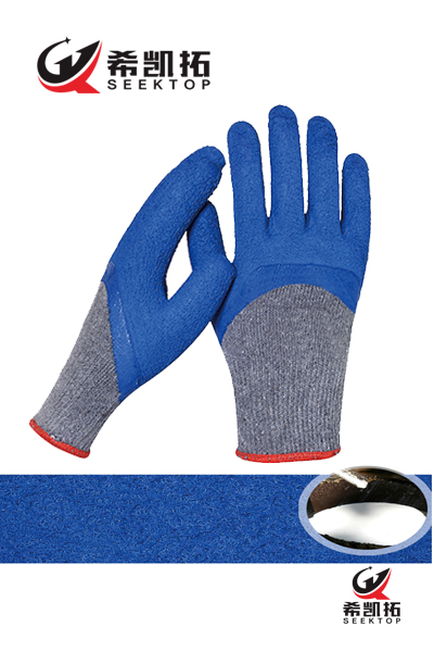 10g 2yarns Polycotton Shell, Latex Palm Coated, Foam Finish