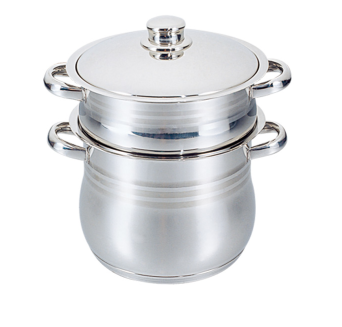 3pcs Set High quality Stainless steel Couscousier Kitchen cookware Steam pot and Cookware set