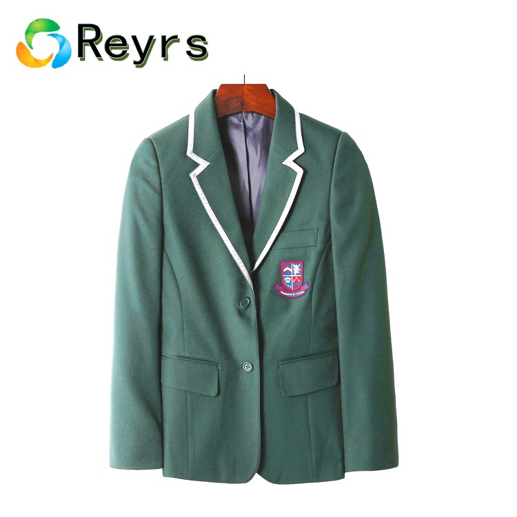 Reyrs recycled fabric design stylish unisex International suit school uniform blazer