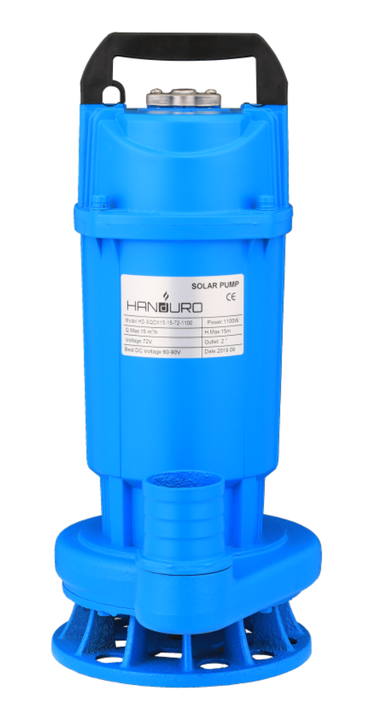 Solar industrial sewage pump