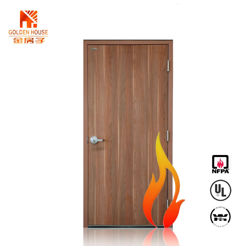 HPL laminate fire rated wood door with formica board