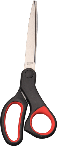 Rubber Scissor, Soft-touch handle Scissors, Student Scissor, Office Scissor, Children scissor,
