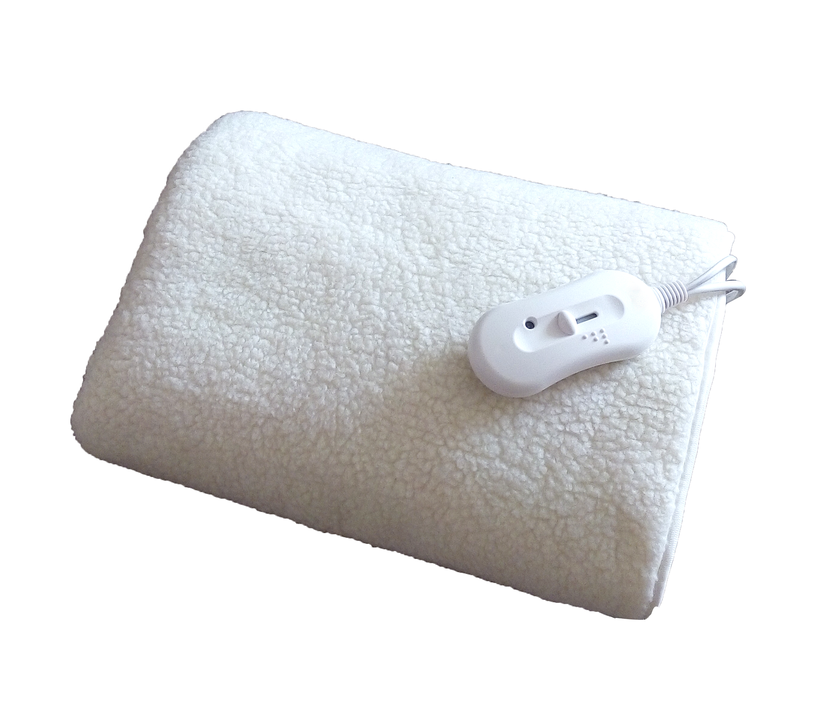Synthetic Wool fleece electric under blanket