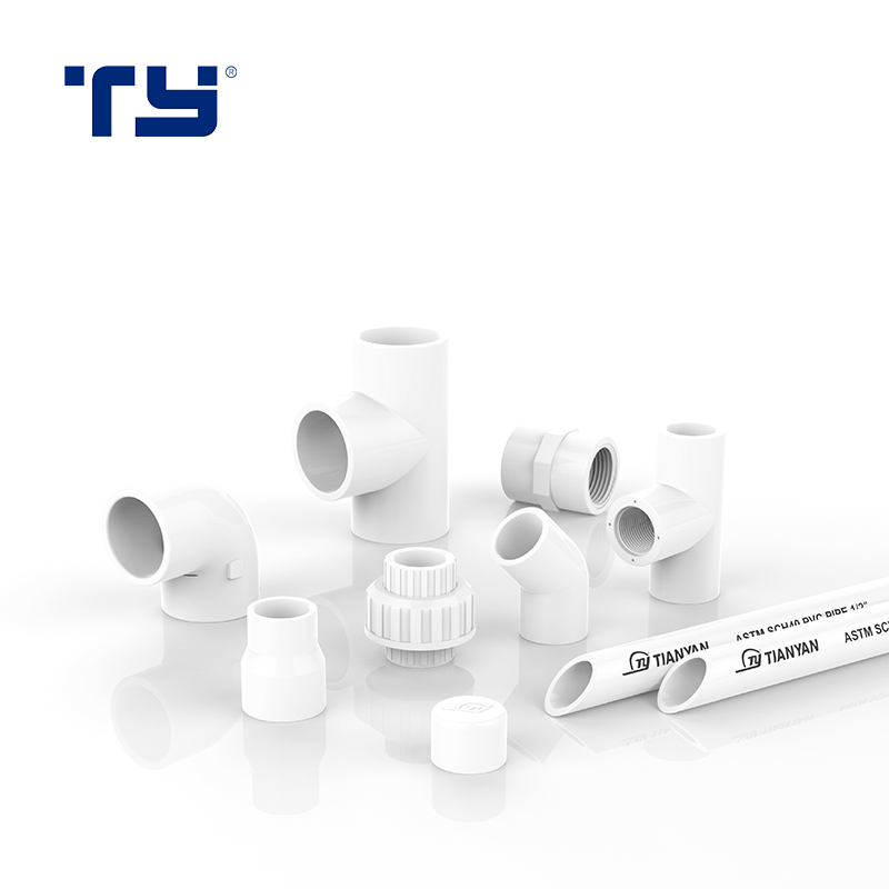 PVC Pipe Plastic Pipe Fitting tube fitting ASTM 40