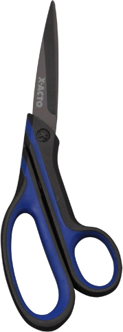 Rubber Scissor, Soft-touch handle Scissors, Student Scissor, Office Scissor, Children scissor,