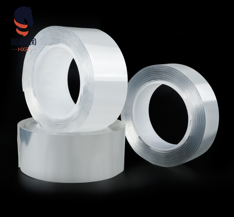 Double sided washable adhesive tape nano tape