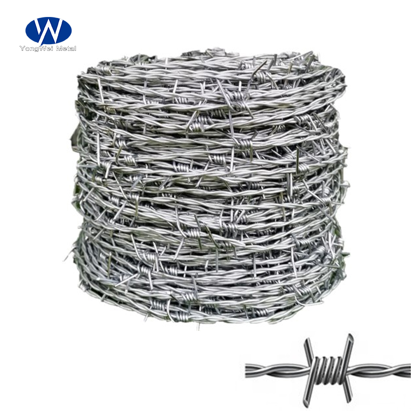 Barbed Wire Barb Wire Galvanized Barbed Fence
