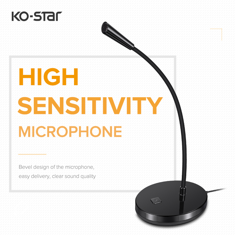 KO-STAR high quality all-pointing microphone for games, live broadcast M-800