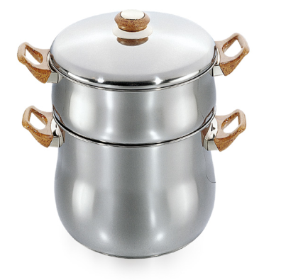 3pcs Set High quality Stainless steel Couscousier Kitchen cookware Steam pot and Cookware set