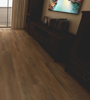 Dry back wooden pattern Environment Friendly click SPC Vinyl Flooring wood plank look