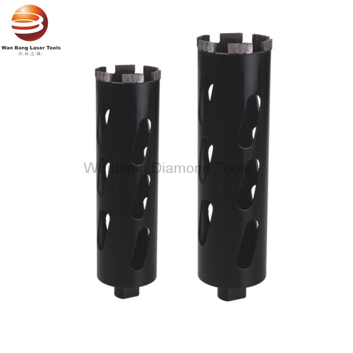 Professional Laser welded dry diamond core drill bits for reinforced concrete