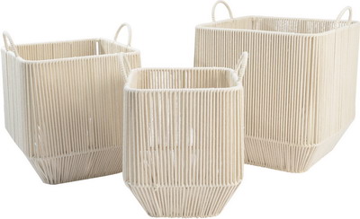 Cotton rope storage baskets GRS