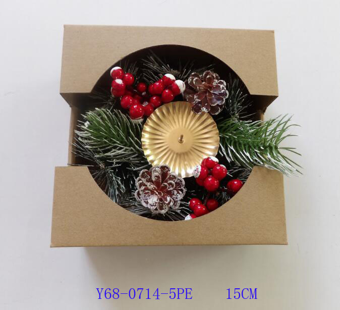 Christmas decorations candleholder