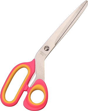 Rubber Scissor, Soft-touch handle Scissors, Student Scissor, Office Scissor, Children scissor,