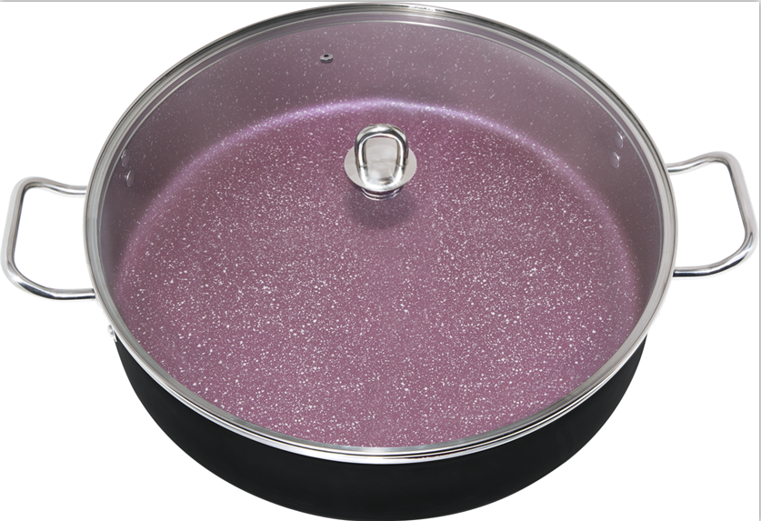 Aluminium Cooking Pot Shallow Pot
