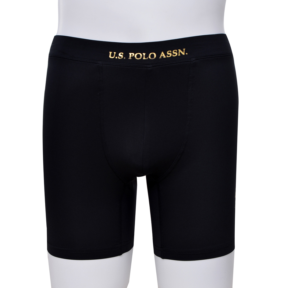 Men's Functional Style Anti Bacterial Ice Silk Thin And No Compression Polyamid Short