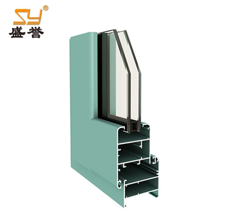 0002 Supplier Aluminium Extrusion Profiles Section Door Frame Alloy