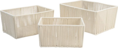 Cotton rope storage baskets - GRS