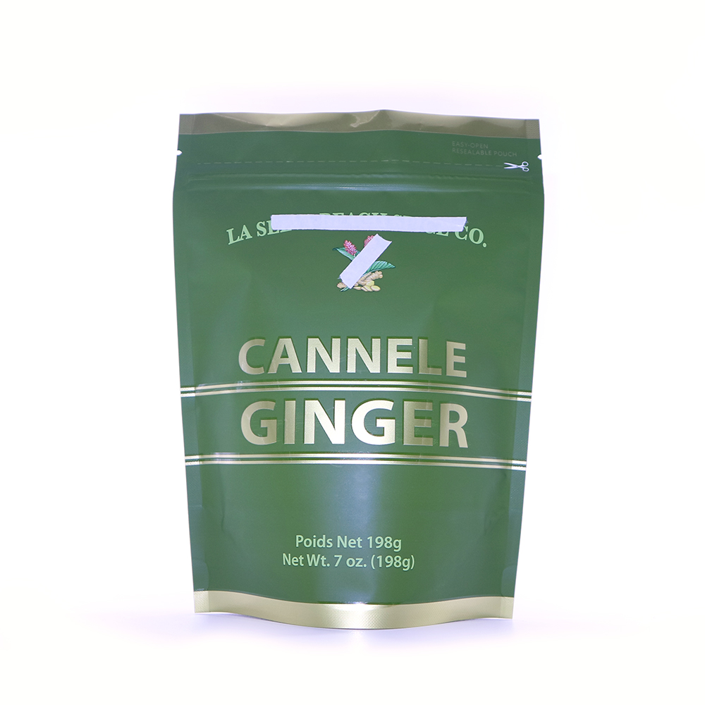 Custom design stand up food pouch with zipper