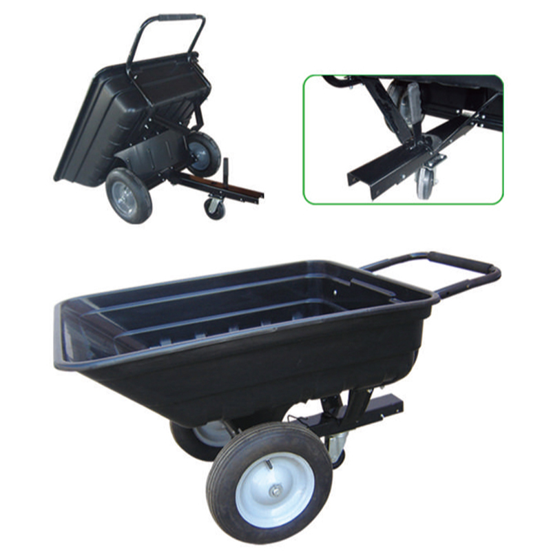 Garden trailer dump cart heavy duty GC-028