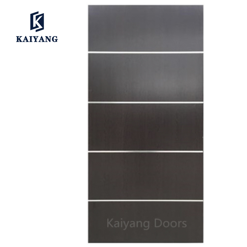 Modern Wooden door Aluminum Interior mdf pvc Bathroom Door