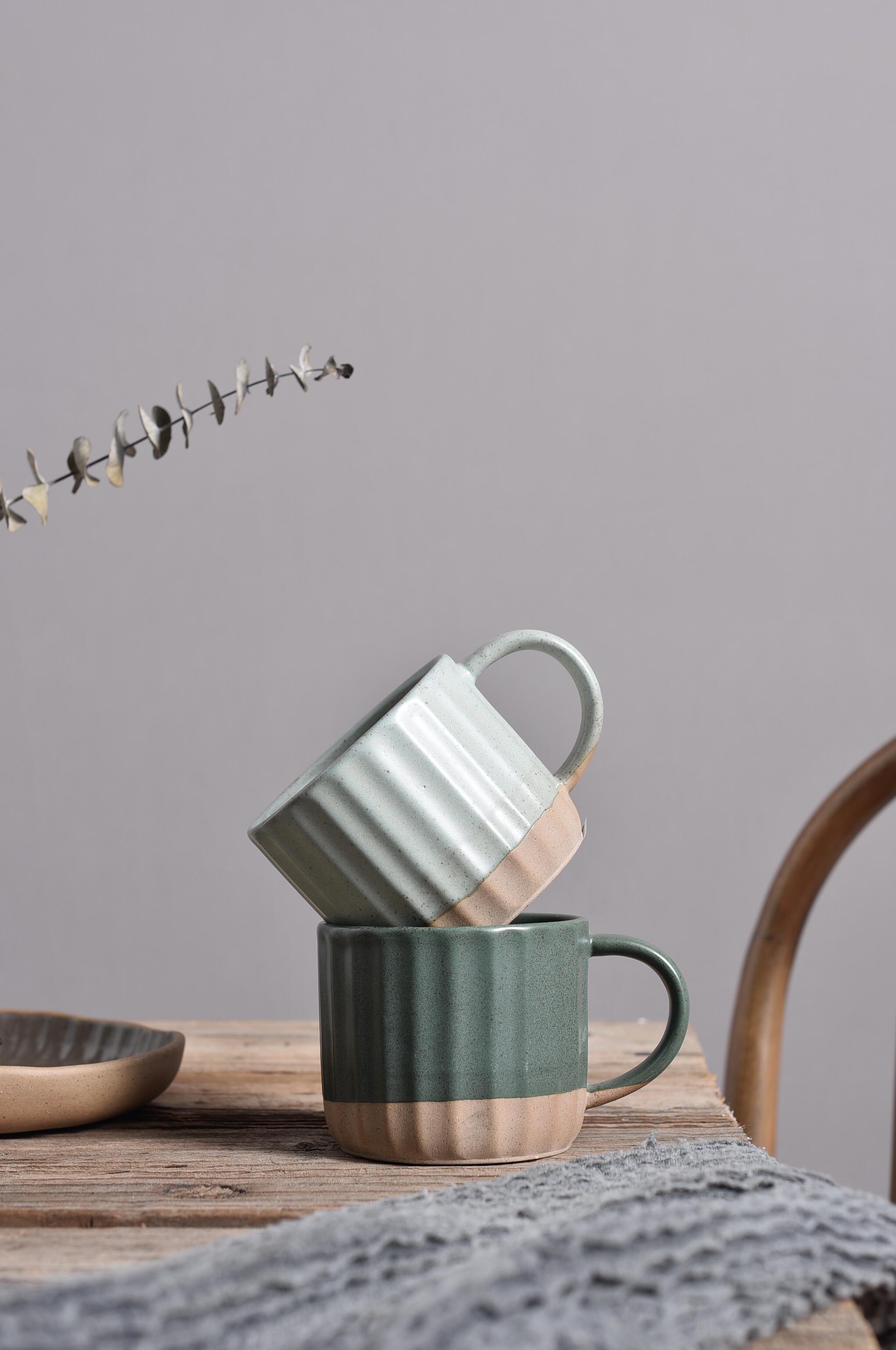 stoneware mug
