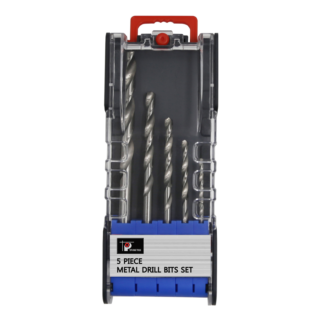 5pcs Metal Drill Bits Set