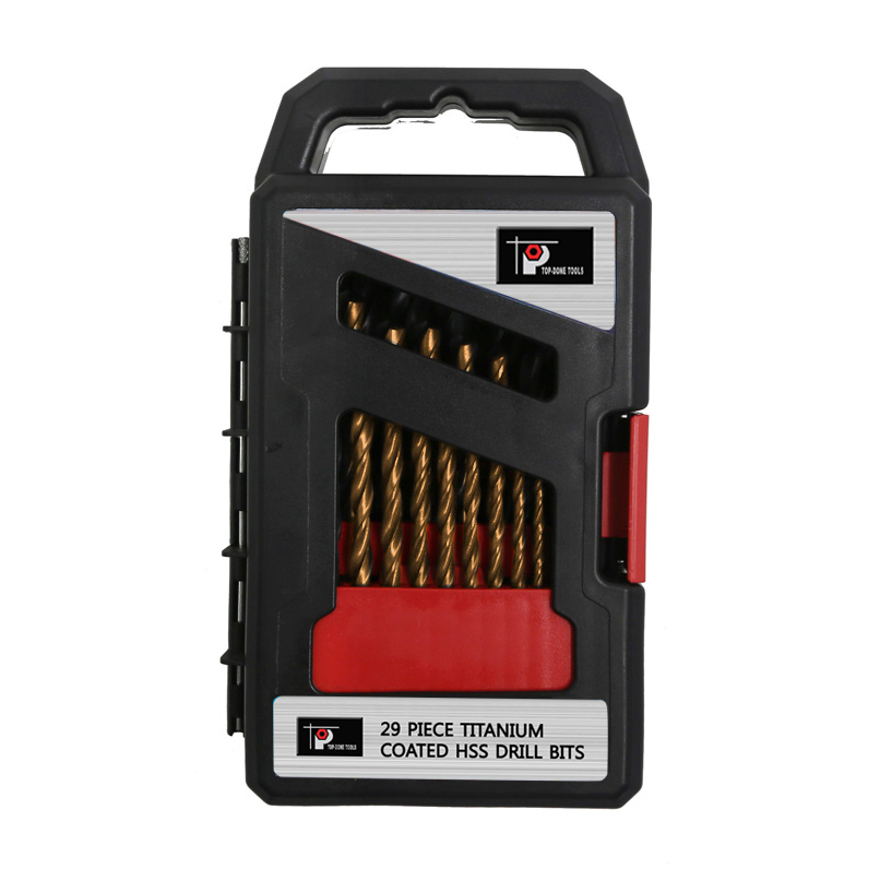 29pcs Titanium coate HSS Drill Bits