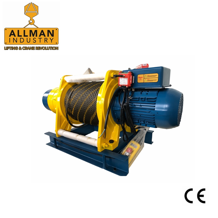 ALLMAN brand 5 Ton ×200M M5 grade IP55 Electric Winch for Pulling and Lifting
