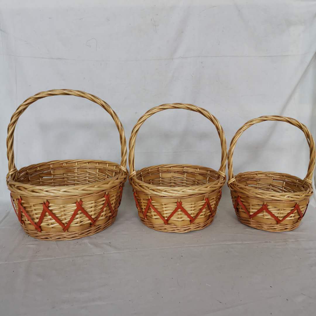 Willow basket S/3