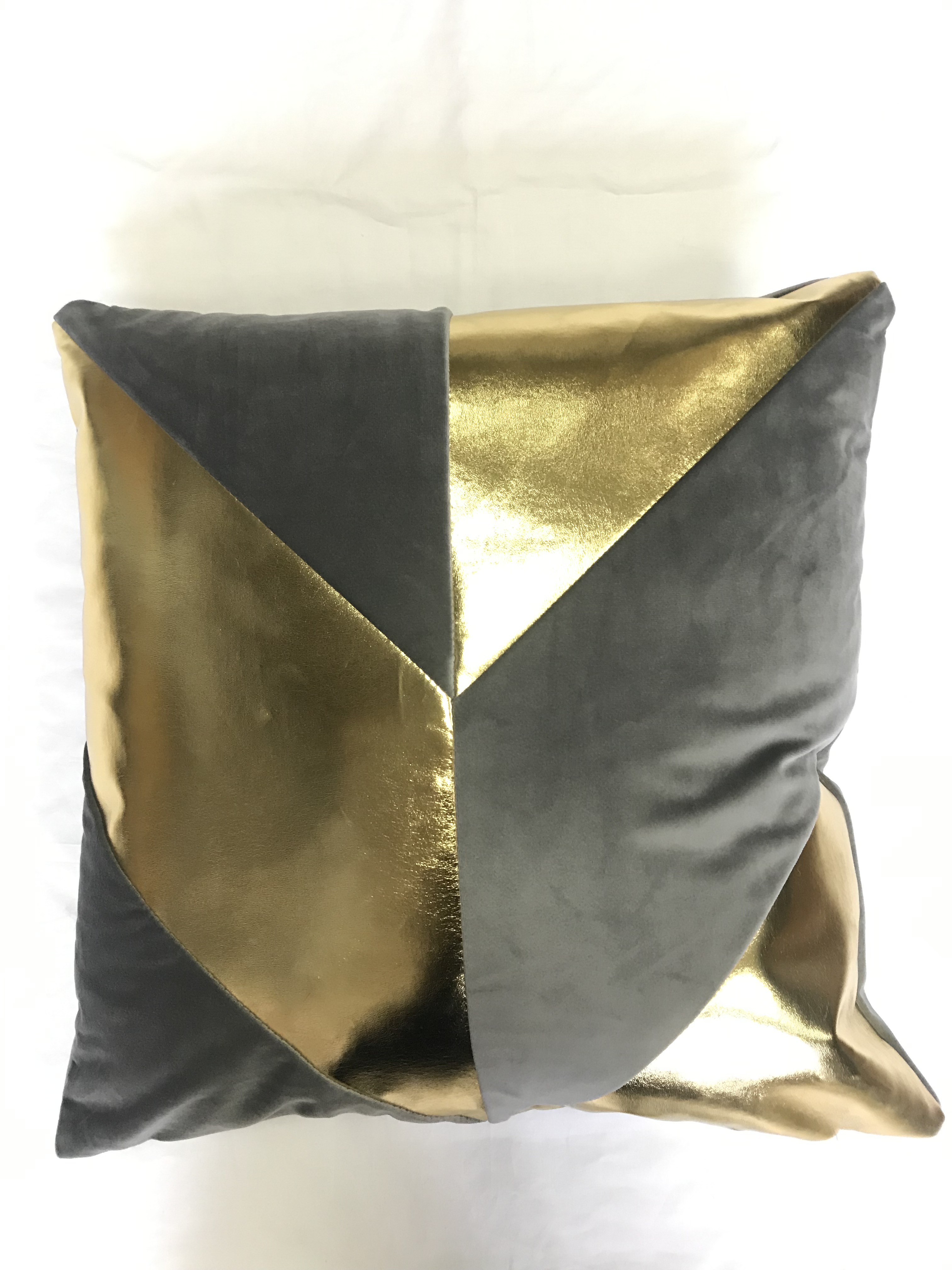 Gold Block Cushion