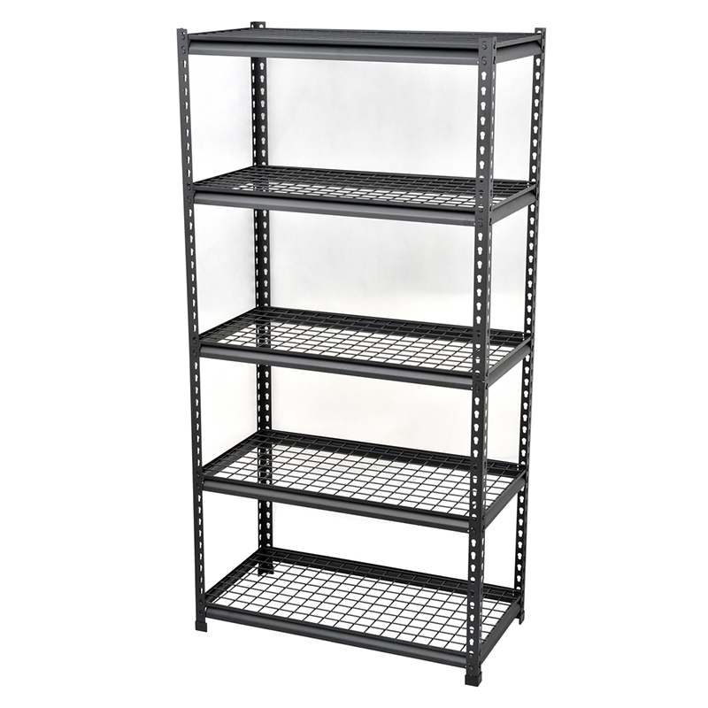 5-layer boltless shelving with wire shelf
