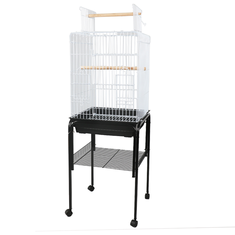 Pet Products Double Stack Large Breeding Bird Parrot Cages With Wheels