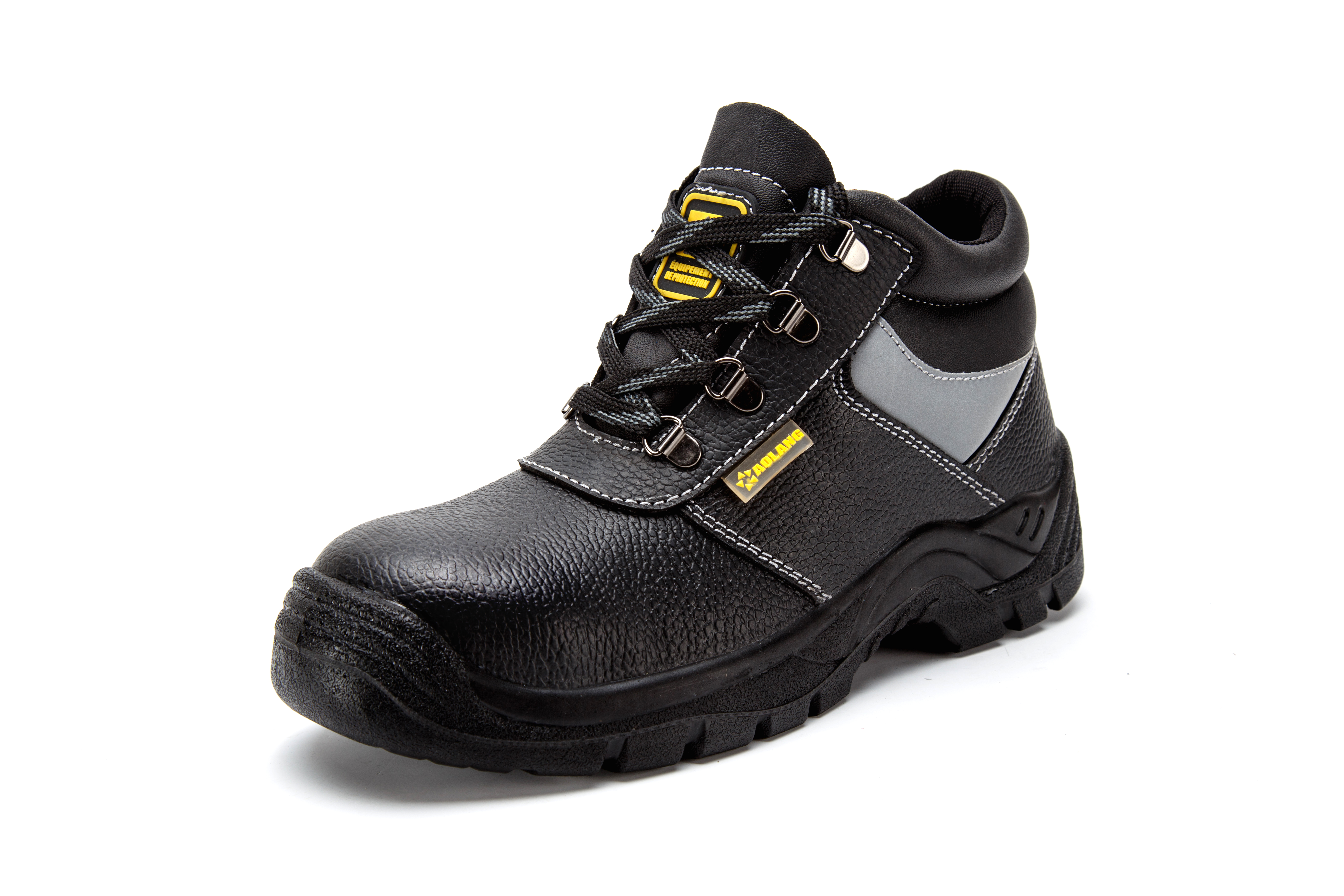 HL-A017 Bacou sturdy industrial lace up safety shoes