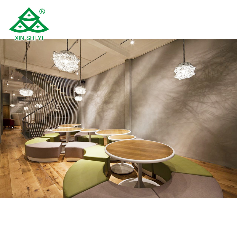 Dinner Party Restaurant Furniture Coonecting Sofa Customization