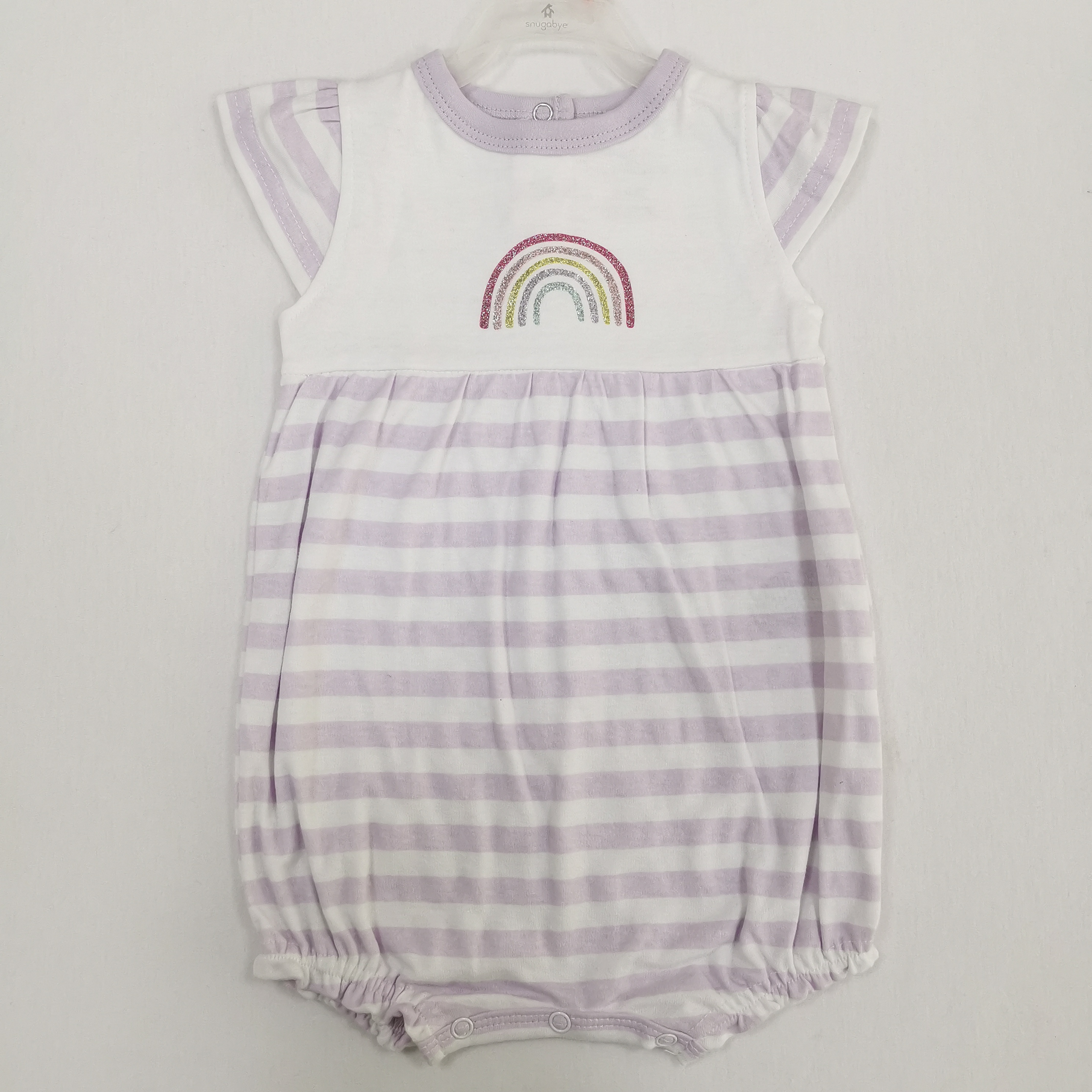 Girls Cap Sleeve Romper