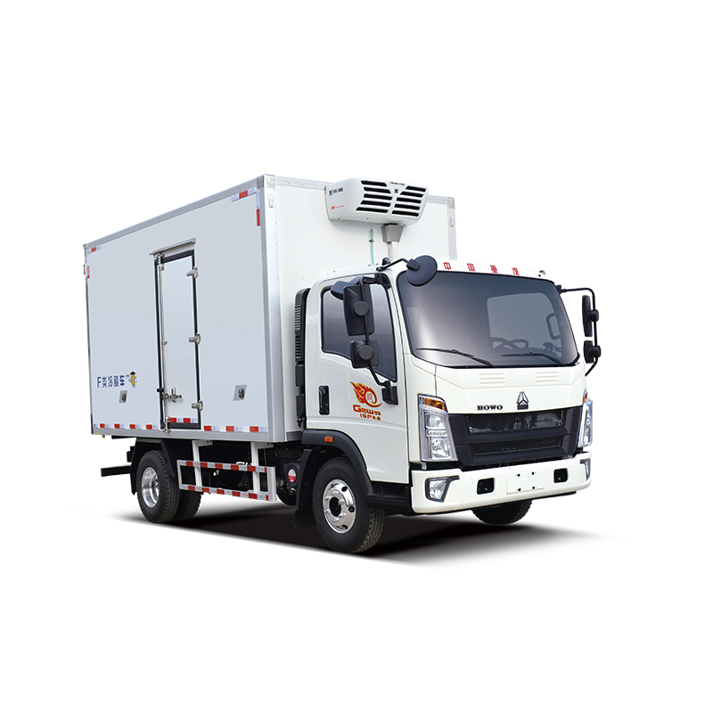 HOWO light refrigerator truck