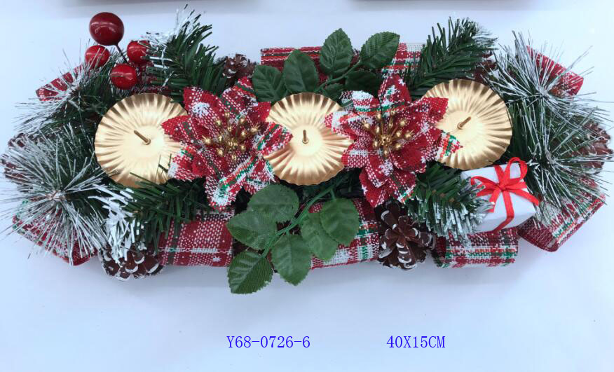 Christmas decorations candleholder