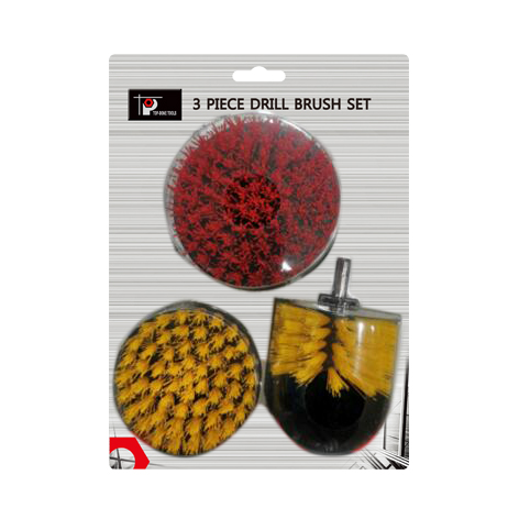 3pcs Drill Brush Set