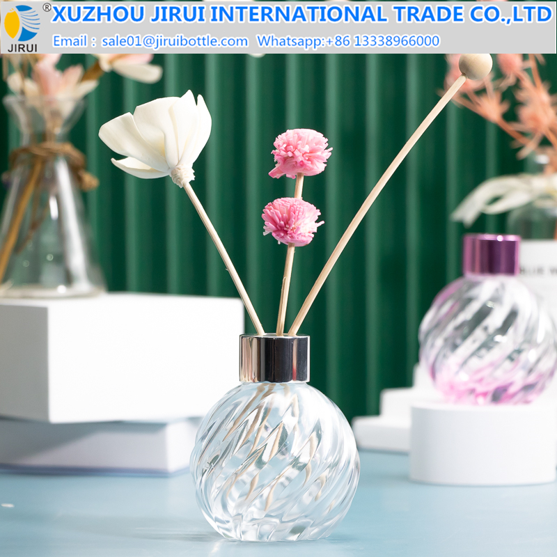 Pineapple Ball Shape Glass Bottle Diffuser Bottle 100ml 200ml