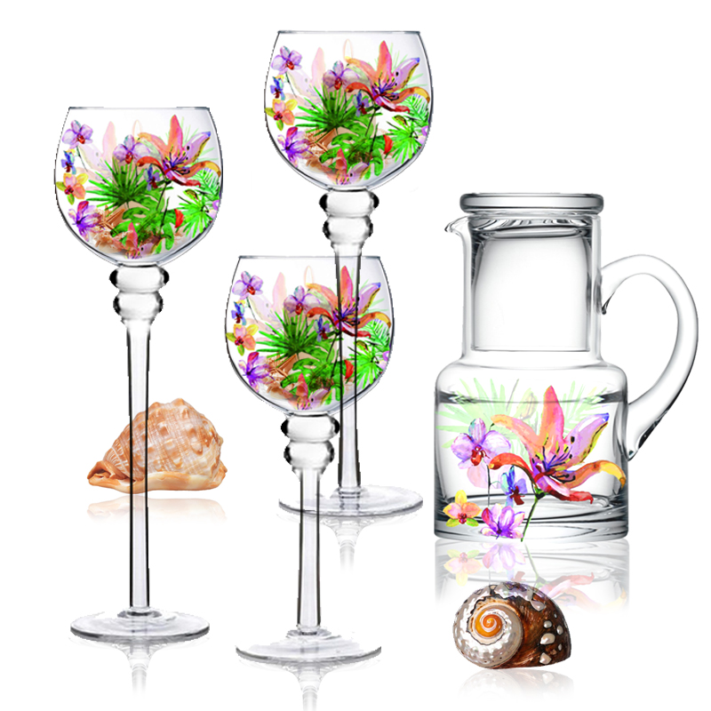 glassware wine glass white wine champagne highball DOF pitcher candleholder hurricane vase serveware drinkware kitchen