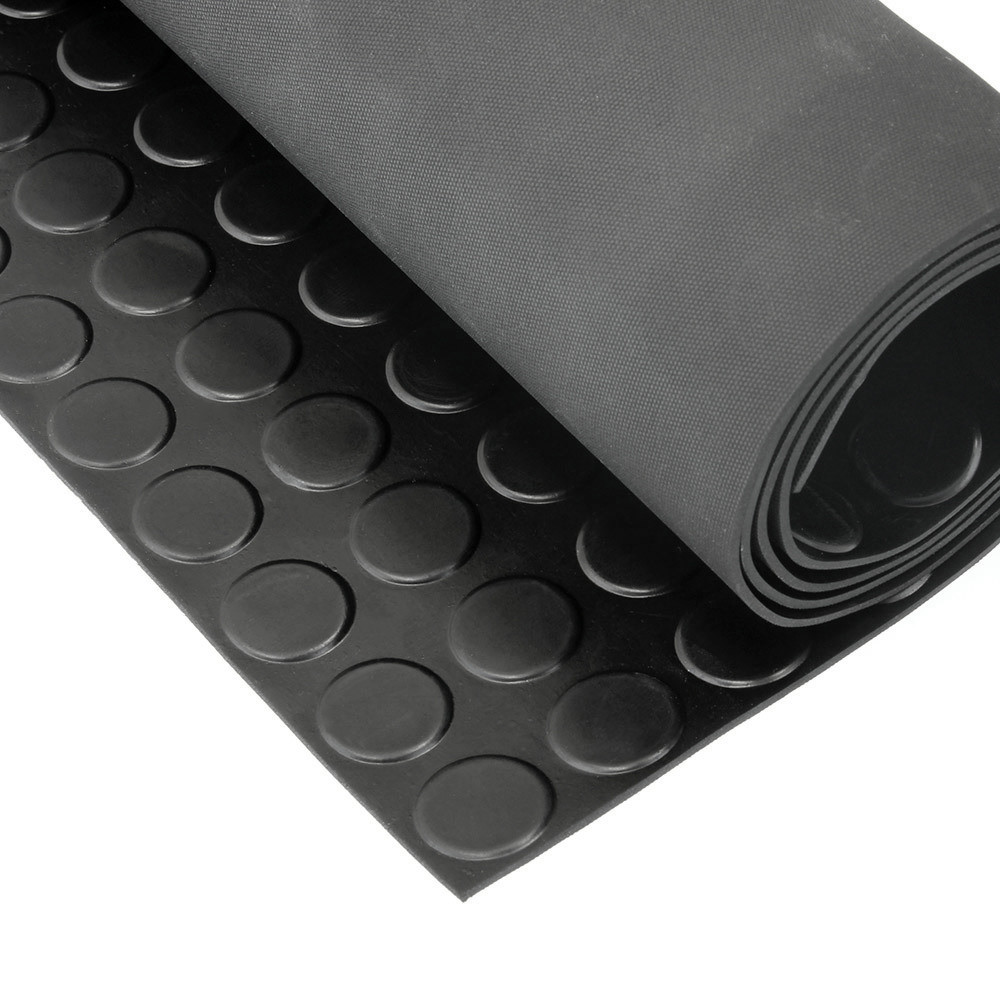 Factory direct sale anti-slip coin rubber sheet