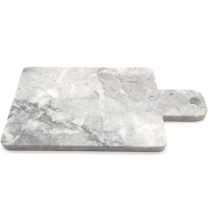 Shape Paddle Stone Placemats Kitchen Board Cutting Color Grey