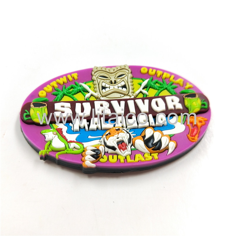 Scenic souvenirs PVC refrigerator magnet