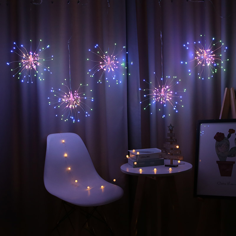 Copper Curtain Lights