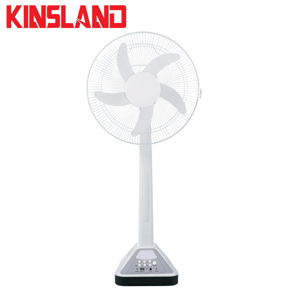 16 inches Multifunction rechargeable table fan with led light