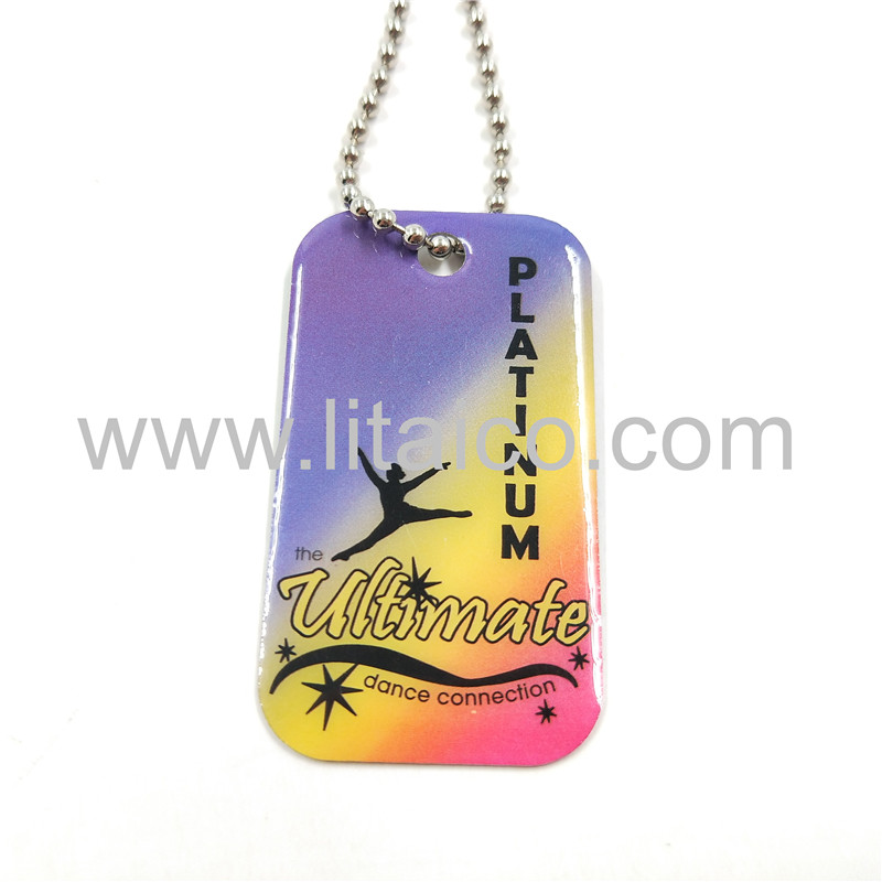 Dancer metal climbing key chain